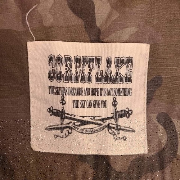 Vintage Army Green Camouflage Polo - Picture 4 of 4